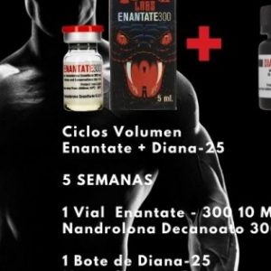 Volumenzyklen Enantate + Diana-25 Cobra Labs (kostenloser Versand)