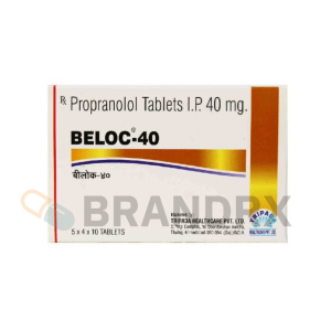 Beloc 40 mg Tripada Healthcare Pvt. Ltd.