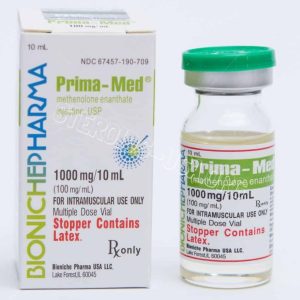 Prima-Med Bioniche Pharma (Primobolan Depot) 10ml (100mg/ml) Bioniche Pharmaceuticals