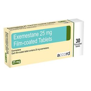 AROMASIN (Pharma Grade )(EXEMESTANE) 25MG accord