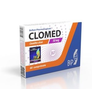 CLOMED (CLOMIFENE 50 MG) Balkan Balkan Pharmaceuticals